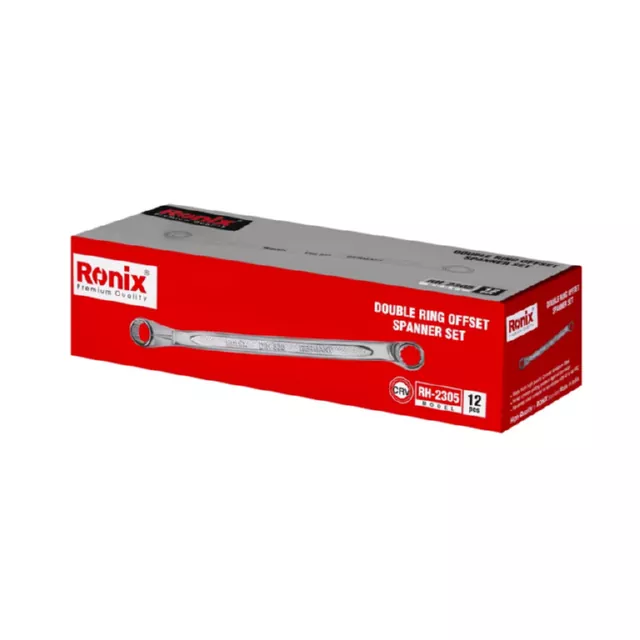 آچار 12 عددی دو سر رینگ کیفی رونیکس RH-2305