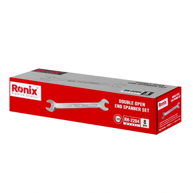 آچار سری 8 عددی دوسرتخت کیفی ronix RH-2204