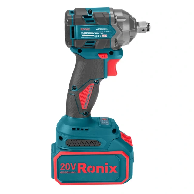 بکس شارژی براشلس 20 ولت 1.2 اینچ رونیکس مدل 8672