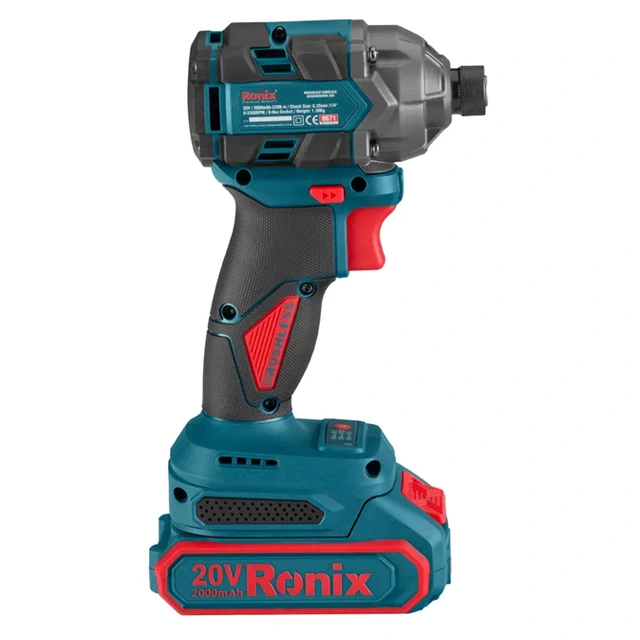 پیچ گوشتی شارژی براشلس 20 ولت رونیکس مدل 8671