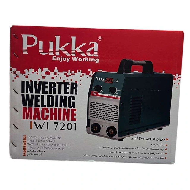 دستگاه اینورتر جوشکاری 200 آمپر پوکا مدل WI7201