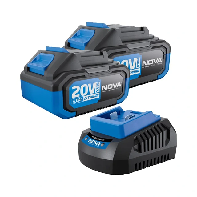 بکس شارژی 20 ولت براشلس 350نیوتن متر ضربه ای3سرعته نووا مدل 5531 - Image 4